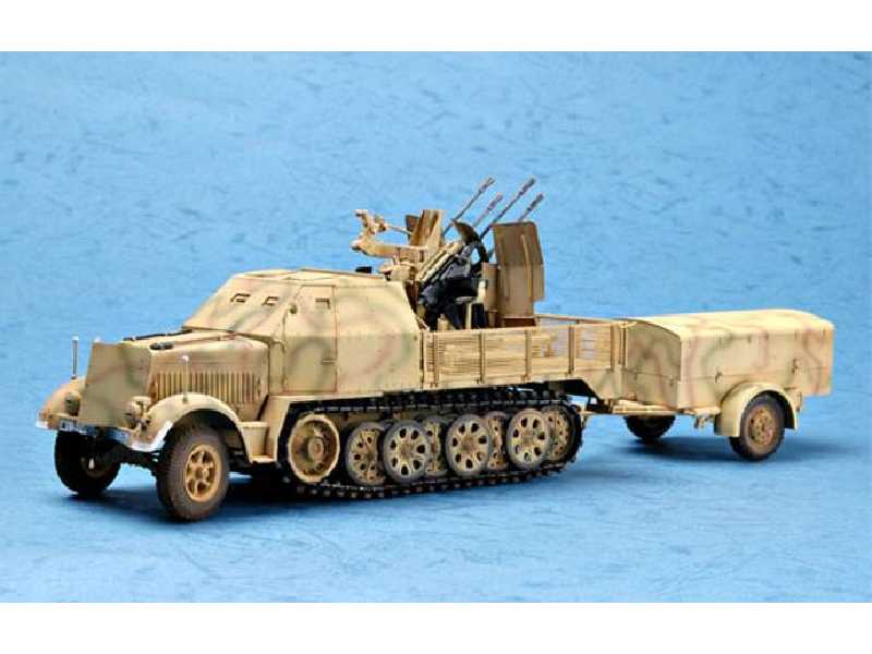 2cm Flakvierling 38 auf Selbstfahrlafette Sd. Kfz. 7/1 późna wer - zdjęcie 1 2cm Flakvierling 38 auf Selbstfahrlafette Sd. Kfz. 7/1 późna wer - zdjęcie 1