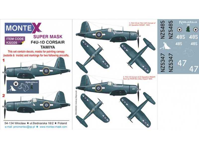 F4U-1D CORSAIR TAMIYA - zdjęcie 1 F4U-1D CORSAIR TAMIYA - zdjęcie 1