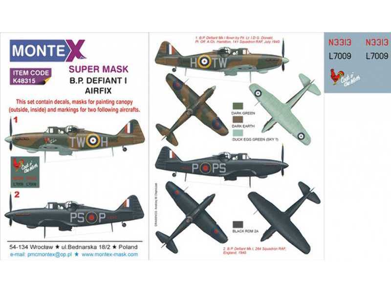 DEFIANT MkI AIRFIX - zdjęcie 1 DEFIANT MkI AIRFIX - zdjęcie 1