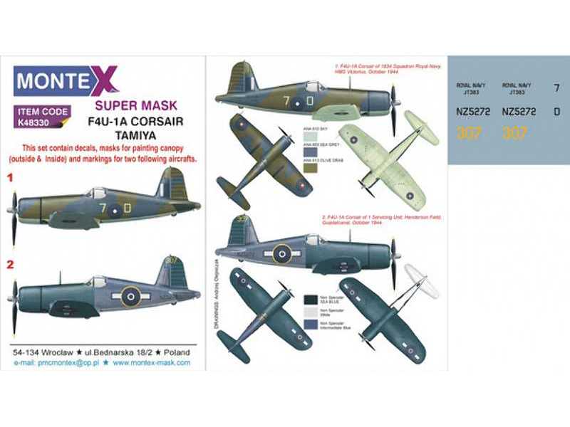F4U-1A CORSAIR TAMIYA - zdjęcie 1 F4U-1A CORSAIR TAMIYA - zdjęcie 1