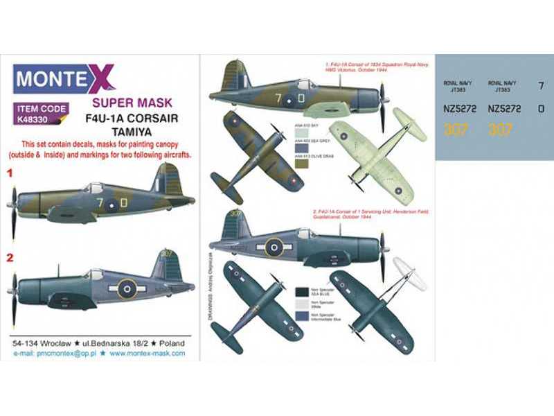 F4U-1A CORSAIR TAMIYA - zdjęcie 1