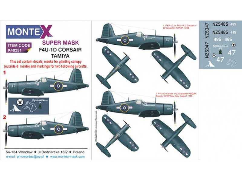 F4U-1D CORSAIR TAMIYA - zdjęcie 1 F4U-1D CORSAIR TAMIYA - zdjęcie 1