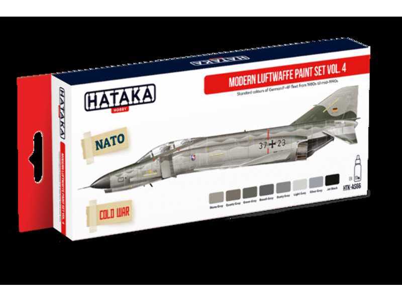 HTK-AS66 Modern Luftwaffe Paint set vol.4 - zdjęcie 1 HTK-AS66 Modern Luftwaffe Paint set vol.4 - zdjęcie 1