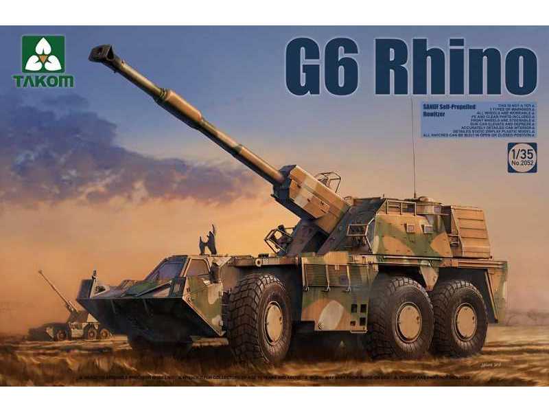 Denel G6 Rhino haubica samobieżna - RPA - zdjęcie 1 Denel G6 Rhino haubica samobieżna - RPA - zdjęcie 1