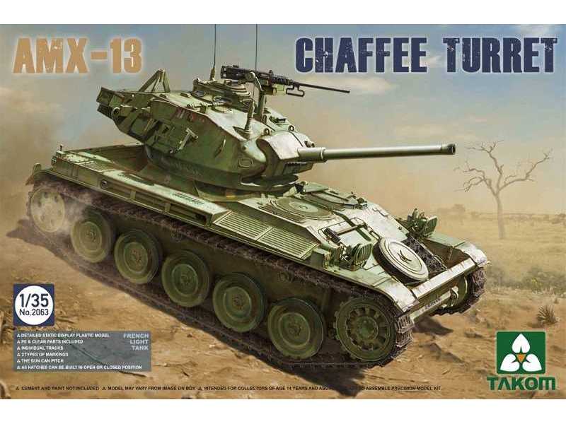 AMX-13 z więżą czołgu M24 Chaffee - zdjęcie 1 AMX-13 z więżą czołgu M24 Chaffee - zdjęcie 1