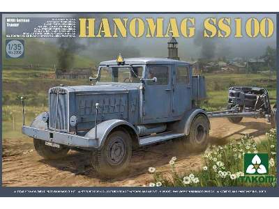 Hanomag SS100 - niemiecki ciągnik - II W.Ś. - zdjęcie 1