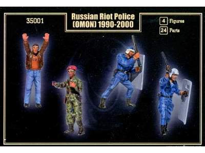 Rosyjskie oddziały prewencji OMON - 1990-2000 - zdjęcie 2
