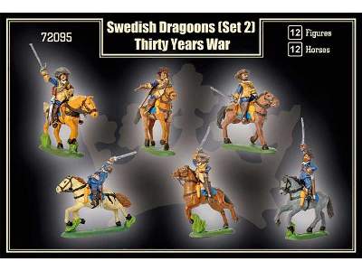 Szwedzcy dragoni - Wojna 30-letnia - zestaw nr 2 - zdjęcie 2
