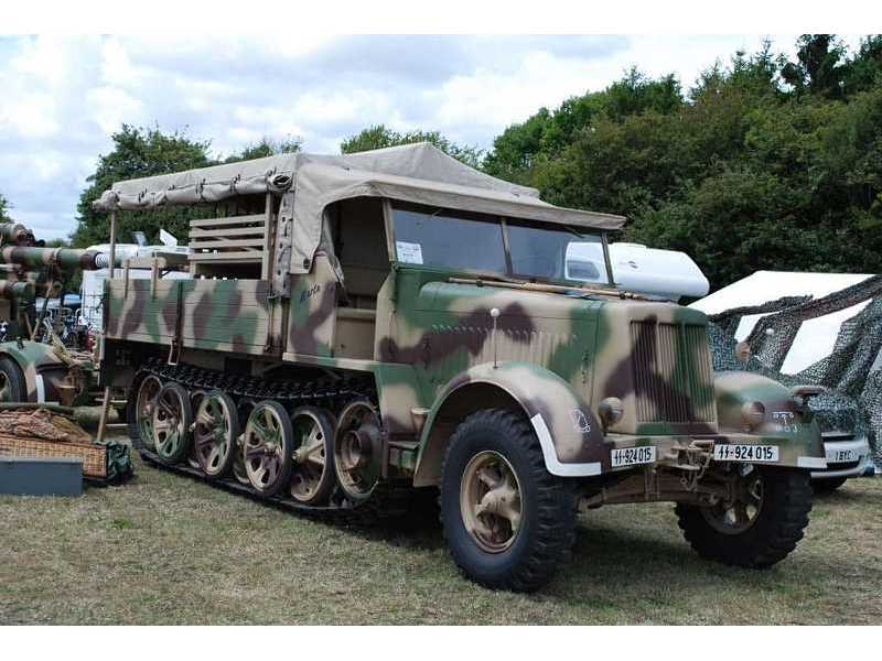 Sd.Kfz.7 - ostateczna wersja z plandeką - zdjęcie 1 Sd.Kfz.7 - ostateczna wersja z plandeką - zdjęcie 1