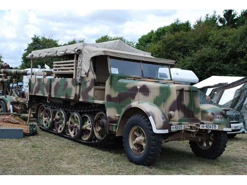 Sd.Kfz.7 - ostateczna wersja z plandeką - zdjęcie 1