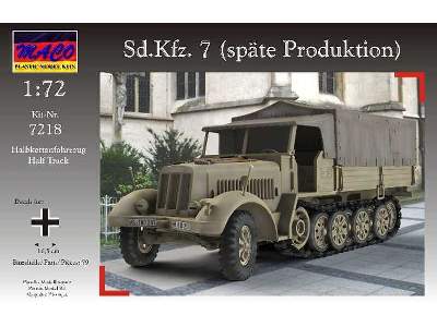 Sd.Kfz.7 - ostateczna wersja z plandeką - zdjęcie 2