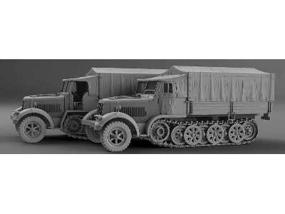 Sd.Kfz.7 - ostateczna wersja z plandeką - zdjęcie 14