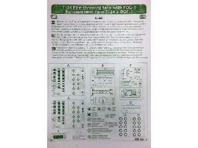 T-34 czołg radziecki z miotaczem ognia FOG-1 - zdjęcie 3