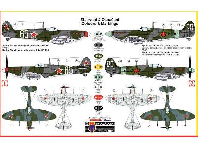 Supermarine Spitfire Mk.Vb Red stars - zdjęcie 2