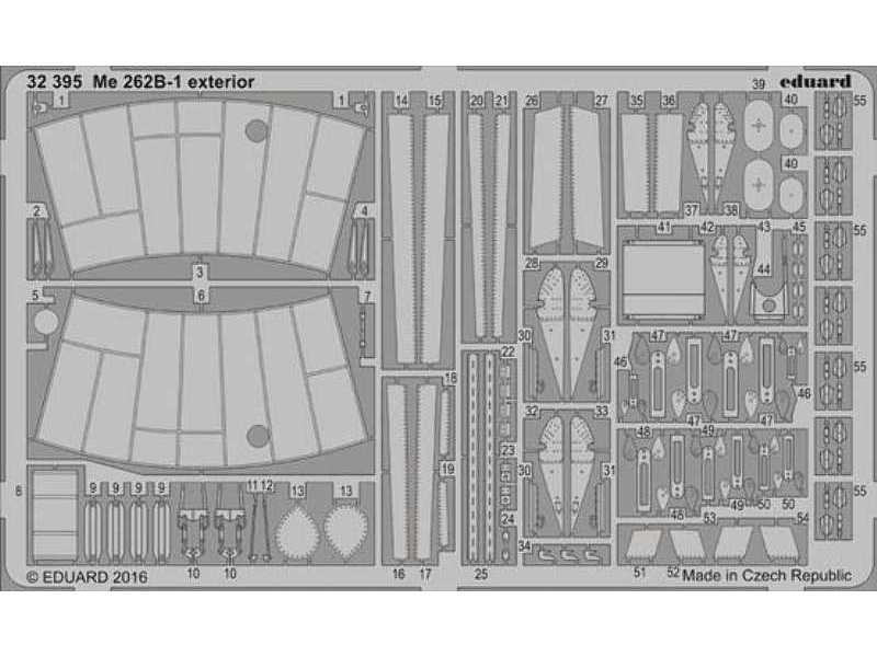 Me 262B-1 exterior 1/32 - Revell - zdjęcie 1 Me 262B-1 exterior 1/32 - Revell - zdjęcie 1