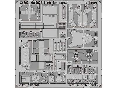 Me 262B-1 interior 1/32 - Revell - zdjęcie 2