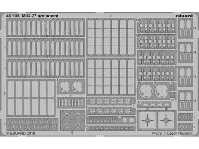 MiG-27 armament 1/48 - Trumpeter - zdjęcie 1