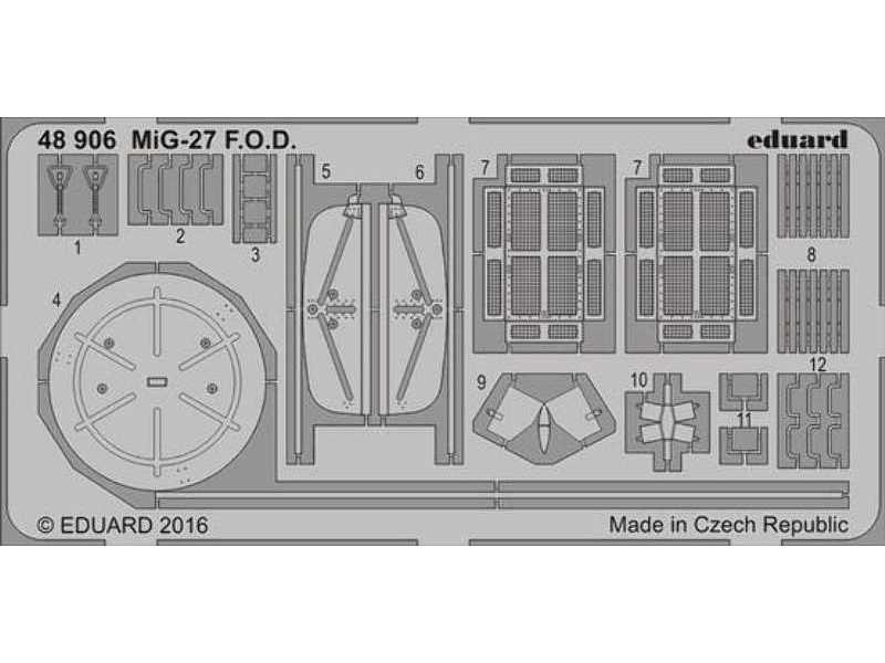 MiG-27 F. O.D. 1/48 - Trumpeter - zdjęcie 1 MiG-27 F. O.D. 1/48 - Trumpeter - zdjęcie 1