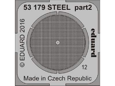 US Navy radar antenas WWII STEEL 1/350 - zdjęcie 2