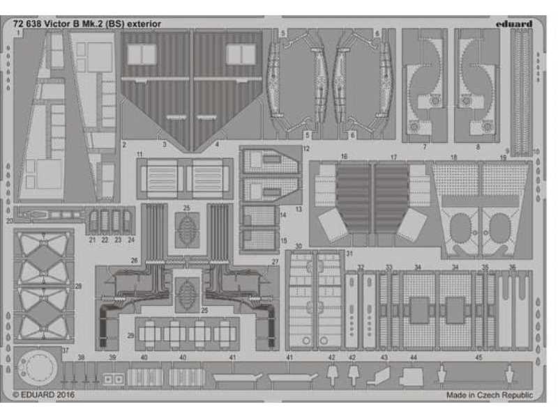 Victor B Mk.2 (BS) exterior 1/72 - Airfix - zdjęcie 1 Victor B Mk.2 (BS) exterior 1/72 - Airfix - zdjęcie 1