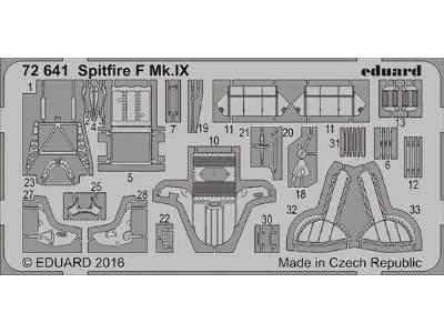 Spitfire F Mk. IX 1/72 - Eduard - zdjęcie 1