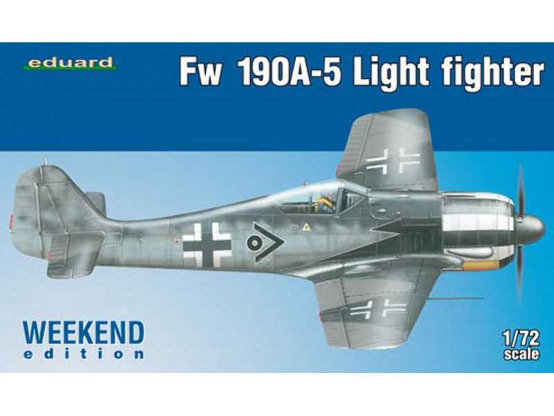 Fw 190A-5 Light Fighter (2 cannons) 1/72 - zdjęcie 1 Fw 190A-5 Light Fighter (2 cannons) 1/72 - zdjęcie 1
