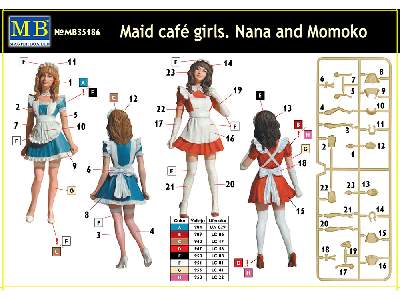 Maid café girls - Nana and Momoko - zdjęcie 3