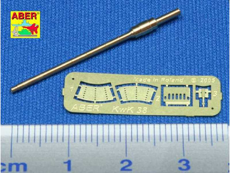 Lufa 2cm L/56 do niemieckiej armaty czołgowej KwK 38 - zdjęcie 1 Lufa 2cm L/56 do niemieckiej armaty czołgowej KwK 38 - zdjęcie 1