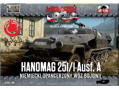 Hanomag 251/1 Ausf. A – Niemiecki Opancerzony Wóz Bojowy - zdjęcie 1