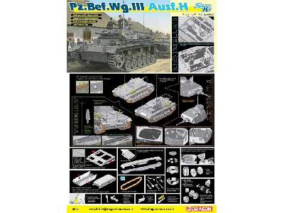 Pz.Bef.Wg.III Ausf. H - Smart Kit - zdjęcie 2