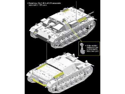 Sturmgeschutz 7.5cm Kanone (Sd.Kfz.142) Ausf.C/D - Smart Kit - zdjęcie 25