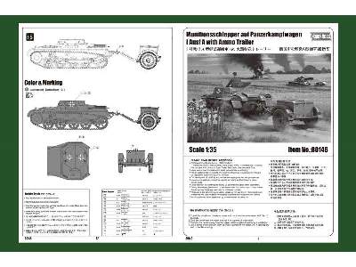 Ciągnik amunicyjny Panzer I Ausf A z przyczepą - zdjęcie 4