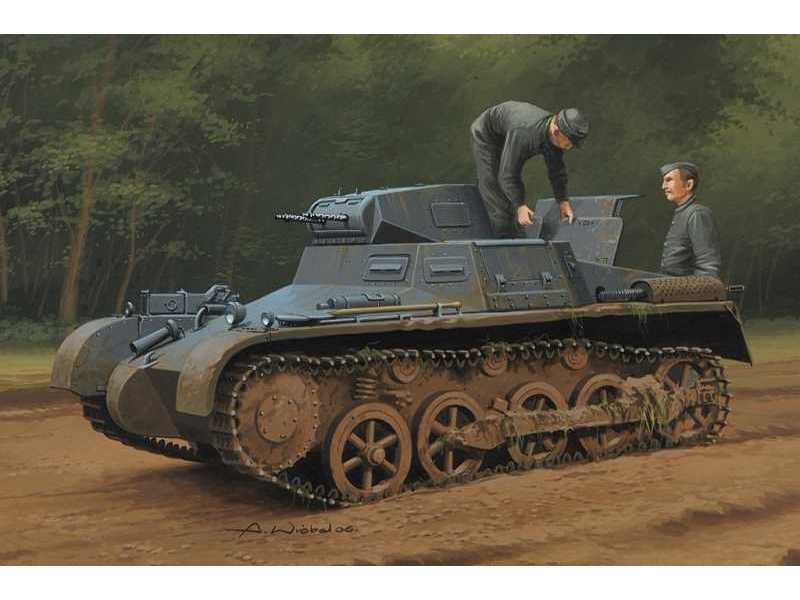 Panzer 1 Ausf A Sd.Kfz.101 - wersja wczesna i późna - zdjęcie 1 Panzer 1 Ausf A Sd.Kfz.101 - wersja wczesna i późna - zdjęcie 1