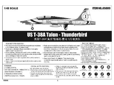 US T-38A Talon - Thunderbird - zdjęcie 6
