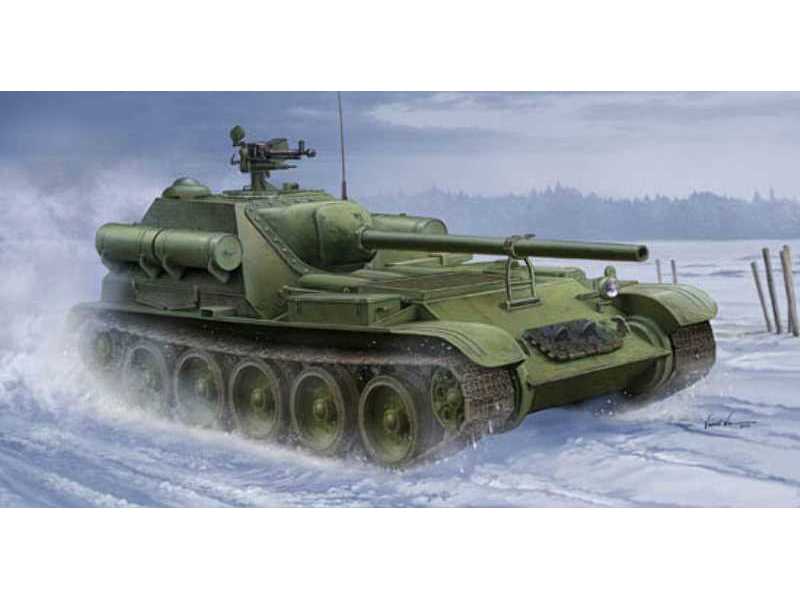 SU-101 SPA - sowieckie działo samobieżne - zdjęcie 1 SU-101 SPA - sowieckie działo samobieżne - zdjęcie 1