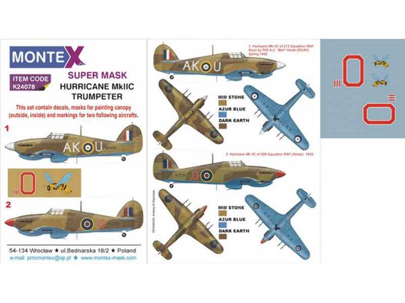 HURRICANE IIC TRUMPETER - zdjęcie 1 HURRICANE IIC TRUMPETER - zdjęcie 1