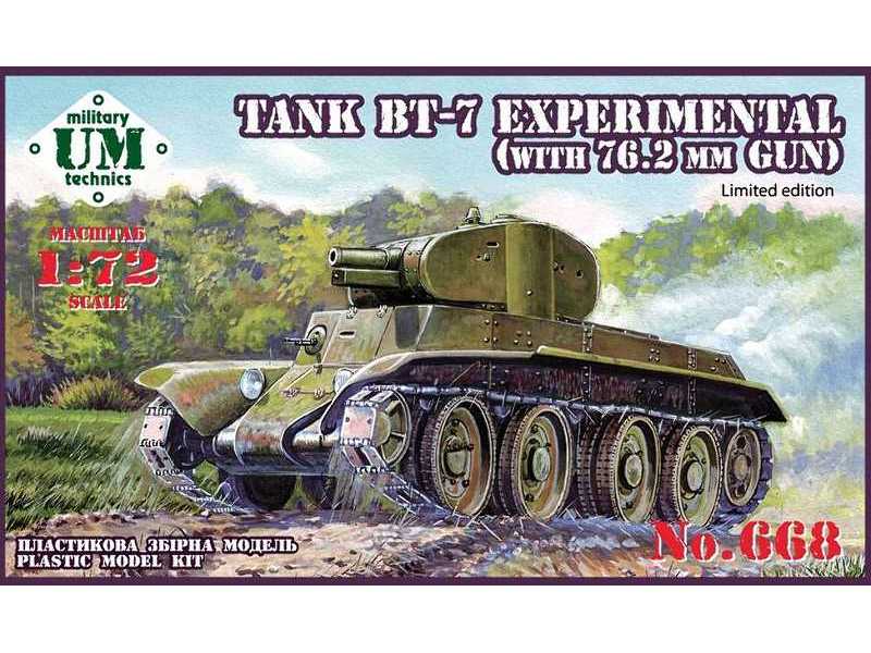 BT-7 czołg eksperymentalny z działem 76,2 mm  - zdjęcie 1