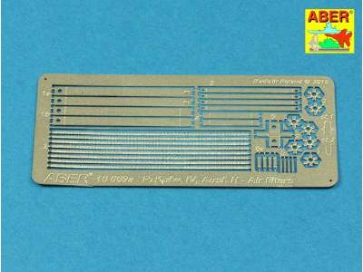 Panzer IV H cz.10 - zestaw dodatkowy - filtry powietrzne - zdjęcie 3
