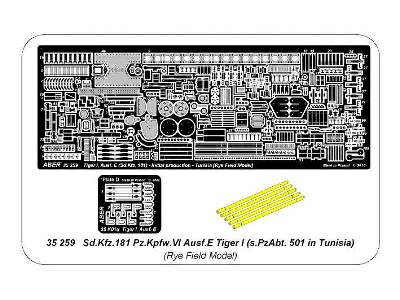 Sd.Kfz.18 Pz.Kpfw.VI Ausf.E Tiger I (s.PzAbt. 501 in Tunisia) - zdjęcie 33