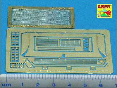 Siatki - pokrywa silnika do czołgu T-34 - zdjęcie 1