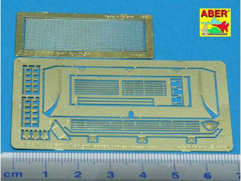 Siatki - pokrywa silnika do czołgu T-34 - zdjęcie 1