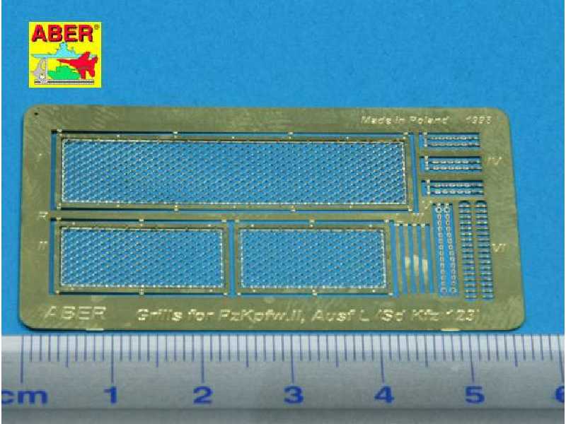 Siatki do Pz.Kpfw. II Ausf. L "Luchs" (SD.Kfz.123) - zdjęcie 1