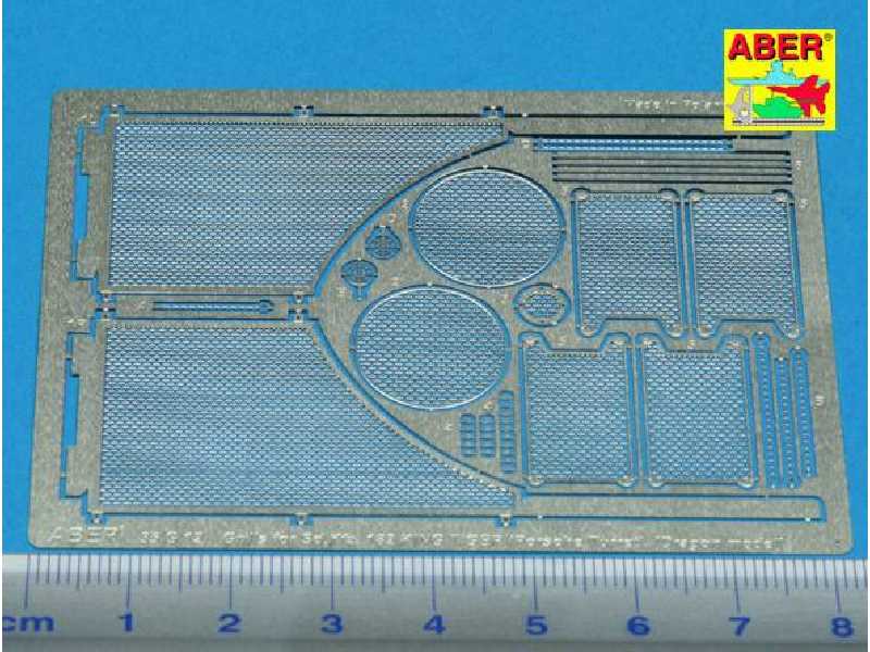 Siatki do czołgu Sd.Kfz. 182 KING TIGER (Porsche Turret) - zdjęcie 1