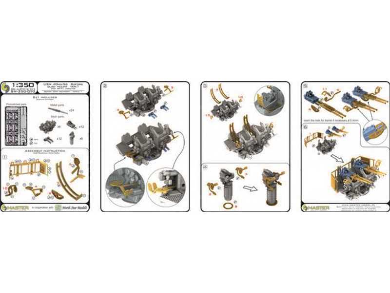 Amerykańskie poczwórne działko Bofors 40 mm/56 - wersja 1 z dalo - zdjęcie 1 Amerykańskie poczwórne działko Bofors 40 mm/56 - wersja 1 z dalo - zdjęcie 1
