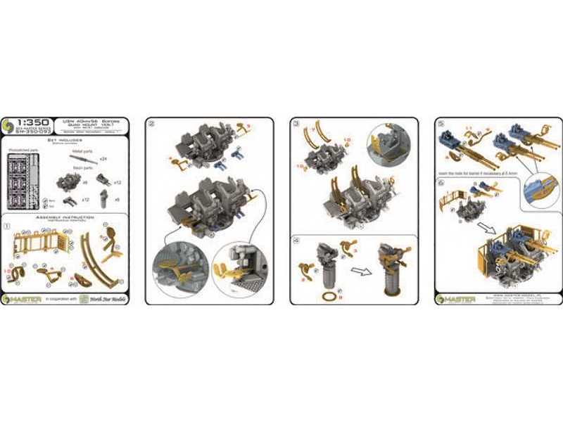 Amerykańskie poczwórne działko Bofors 40 mm/56 - wersja 1 z dalo - zdjęcie 1