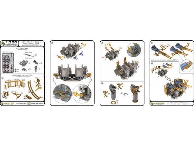 Amerykańskie poczwórne działko Bofors 40 mm/56 - wersja 2 z dalo - zdjęcie 1