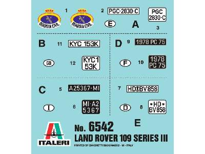 Land Rover 109 - Guardia Civil - zdjęcie 3