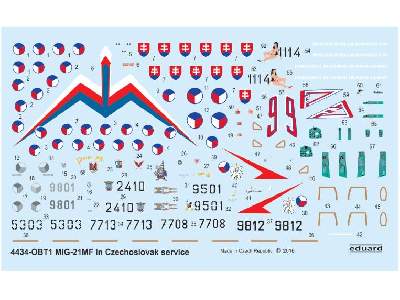 MF / MiG-21 in Czechoslovak service DUAL COMBO - zdjęcie 2