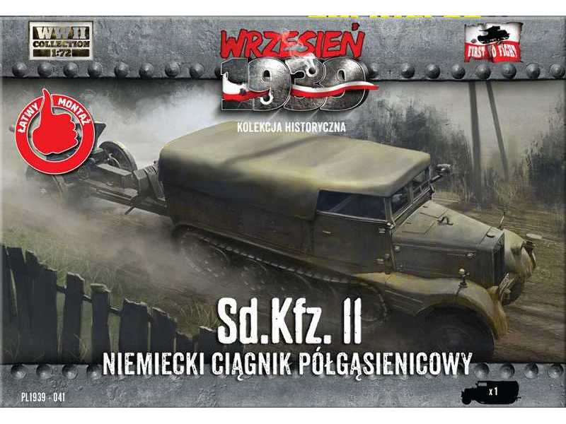 Sd. Kfz. II Niemiecki Ciągnik Półgąsienicowy - zdjęcie 1 Sd. Kfz. II Niemiecki Ciągnik Półgąsienicowy - zdjęcie 1