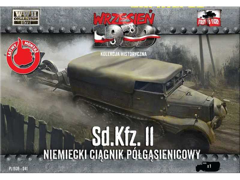 Sd. Kfz. II Niemiecki Ciągnik Półgąsienicowy - zdjęcie 1